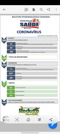 BOLETIM EPIDEMIOLÓGICO SEMANAL - 01/08/2022